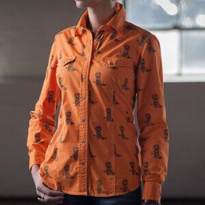 Barnfly Button Down Boot with spur XL N071210